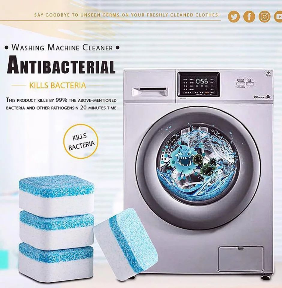 Washing Machine Tank Cleaning Effervescent Tablets Detergent
