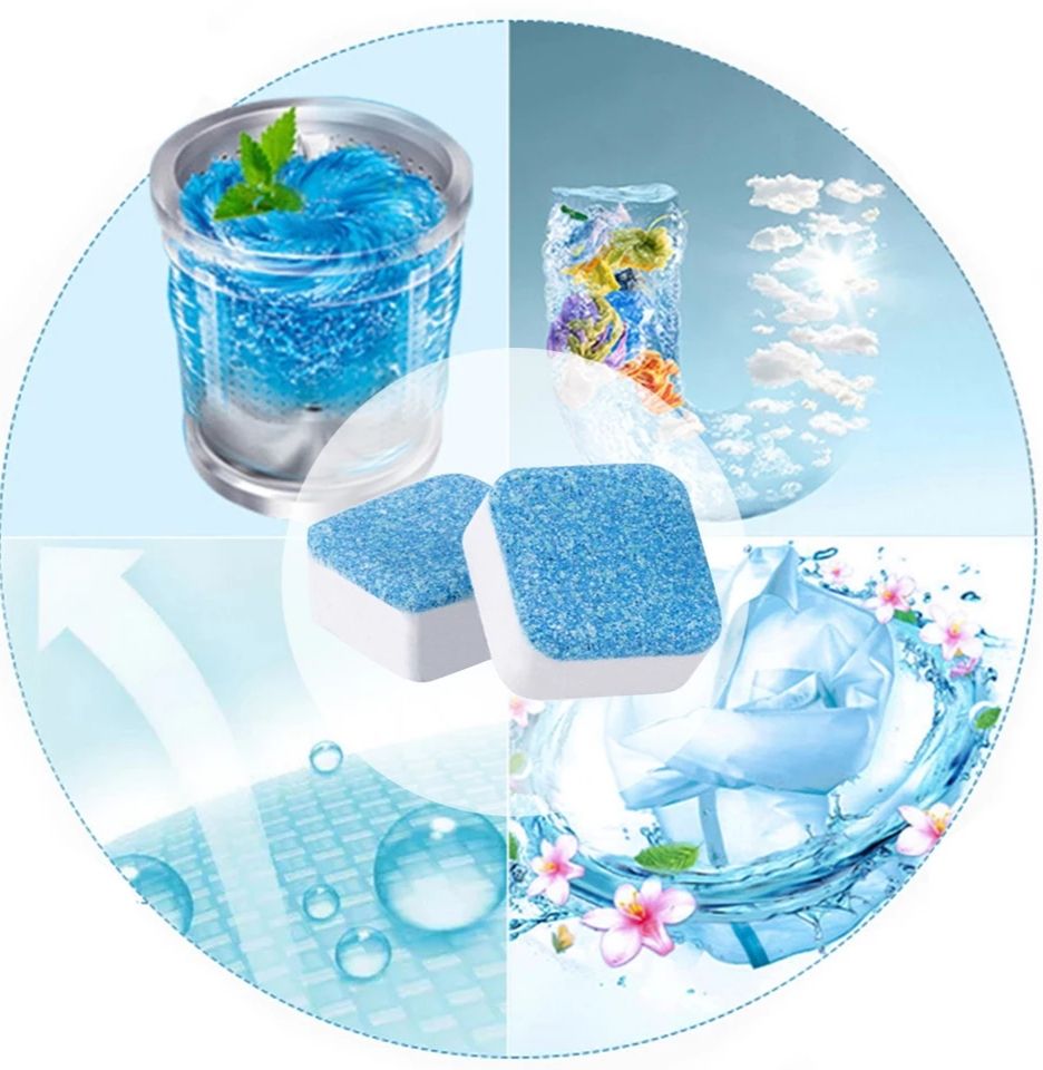 Washing Machine Tank Cleaning Effervescent Tablets Detergent