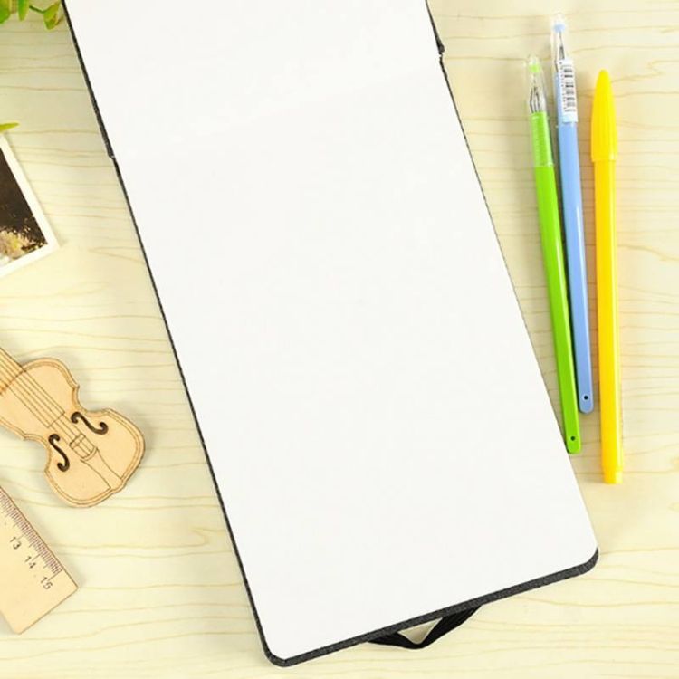 2 PCS A5 Cotton Cloth Watercolor Blank Notepad