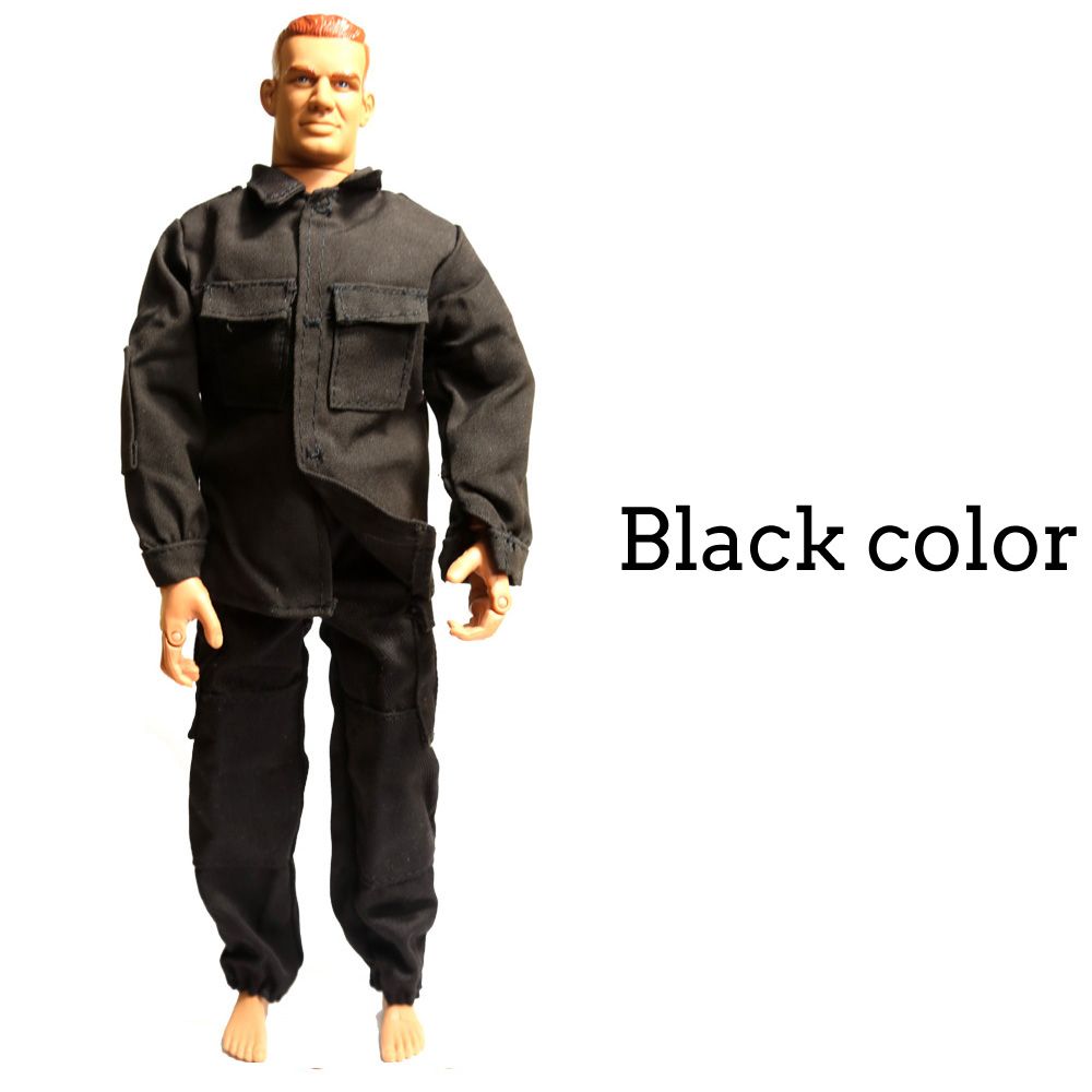 2 SETS 16 Scale WWII U.S. Black Navy Blue Uniforms