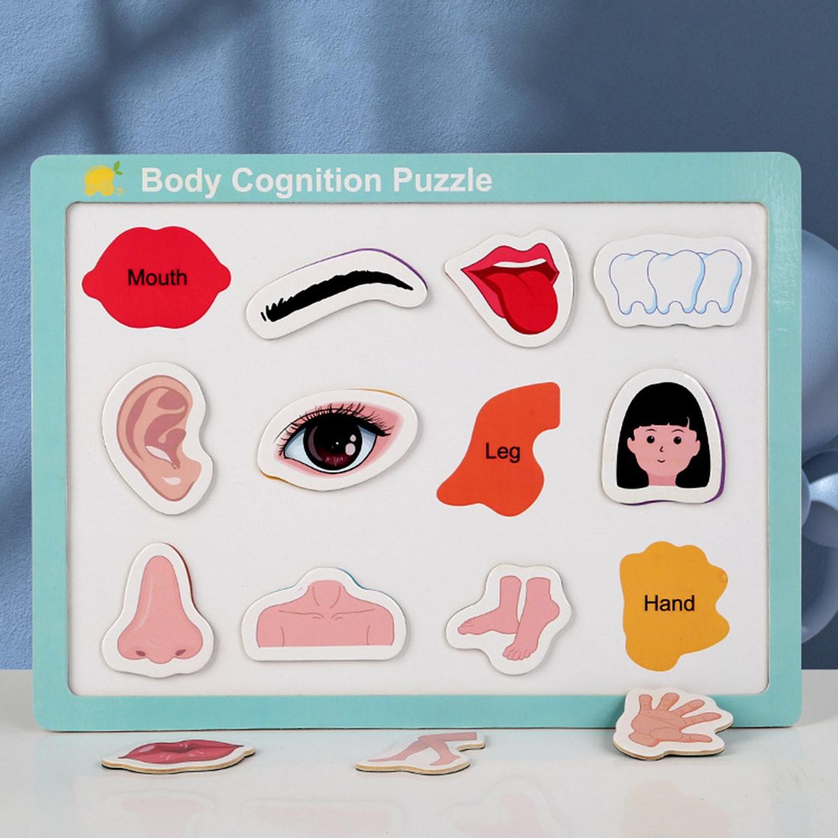 Early Education Puzzle Magnetic Spelling Jigsaw Toy