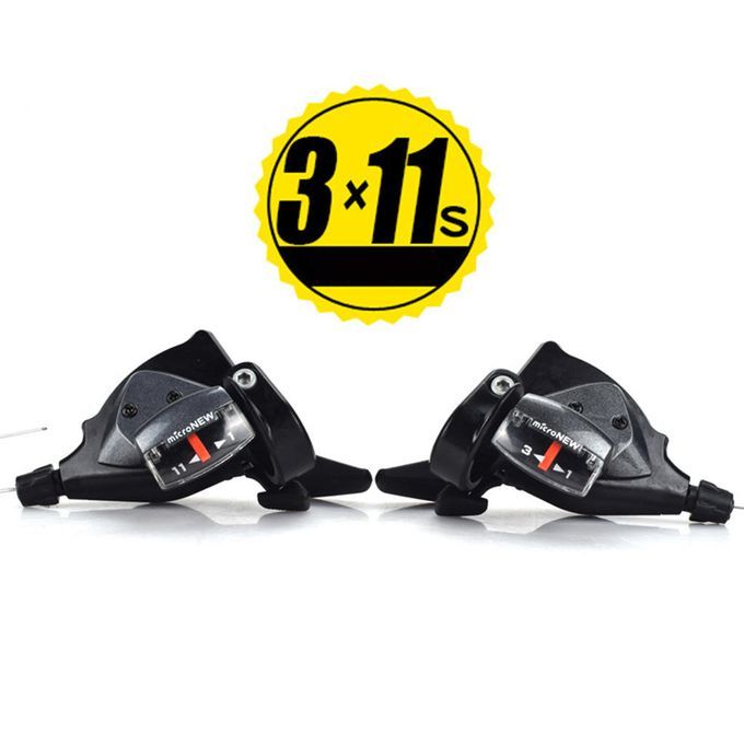 2x Speed Bike Shifters Left & Right Gear Shift Levers With 11 Speed
