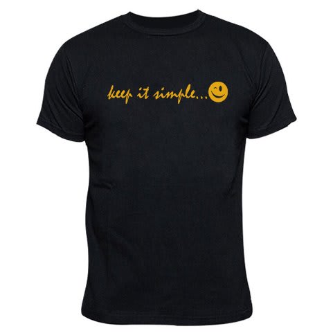 Keep It Simple - Black
