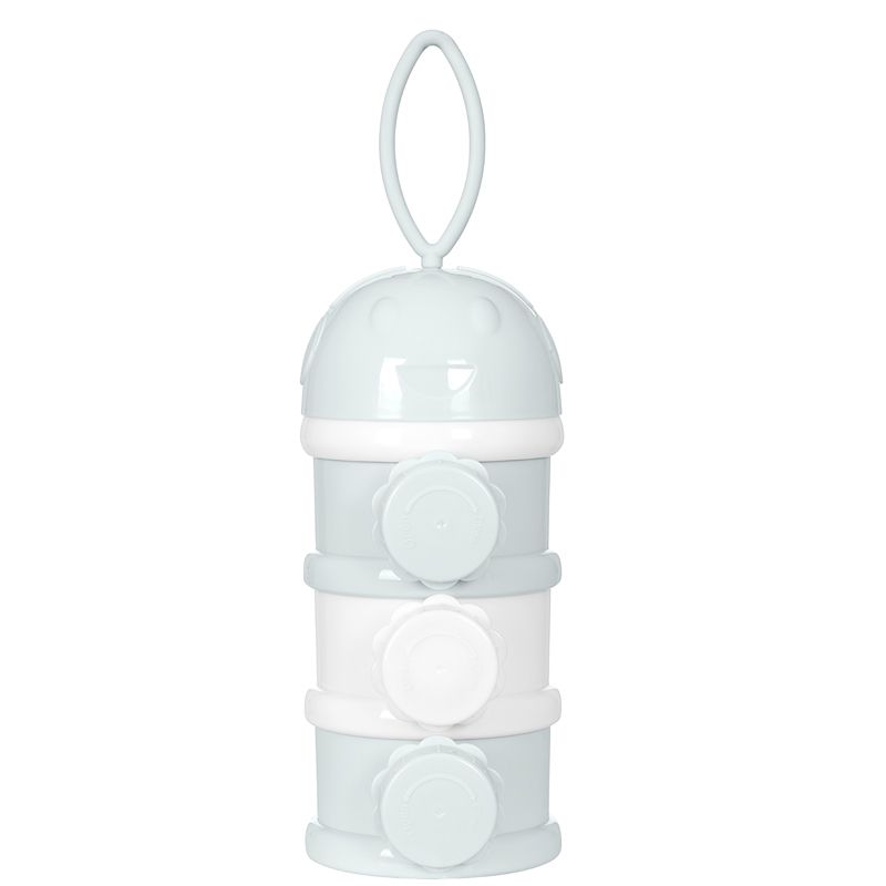 Milk Formula Triple Stacking Portable Dispenser Blue