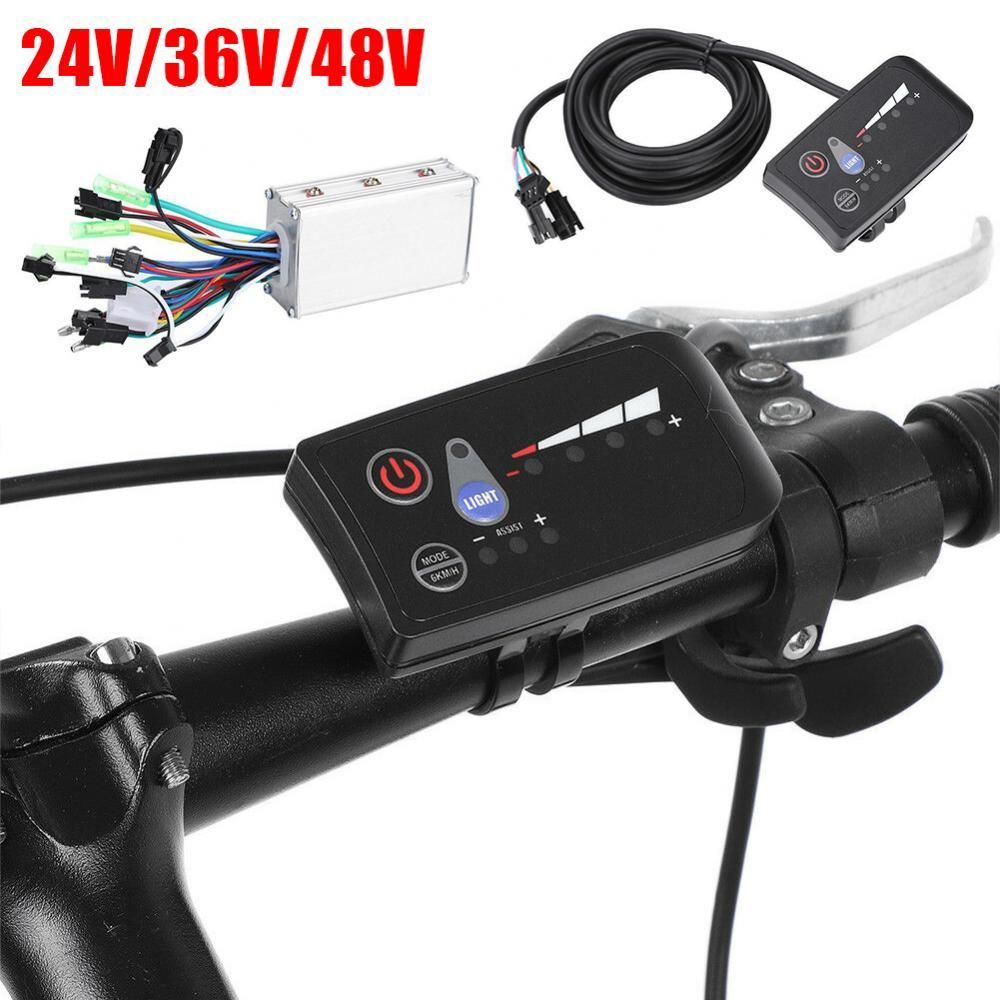 24 36 48V 250W Electric Scooter Brushless Controller LED