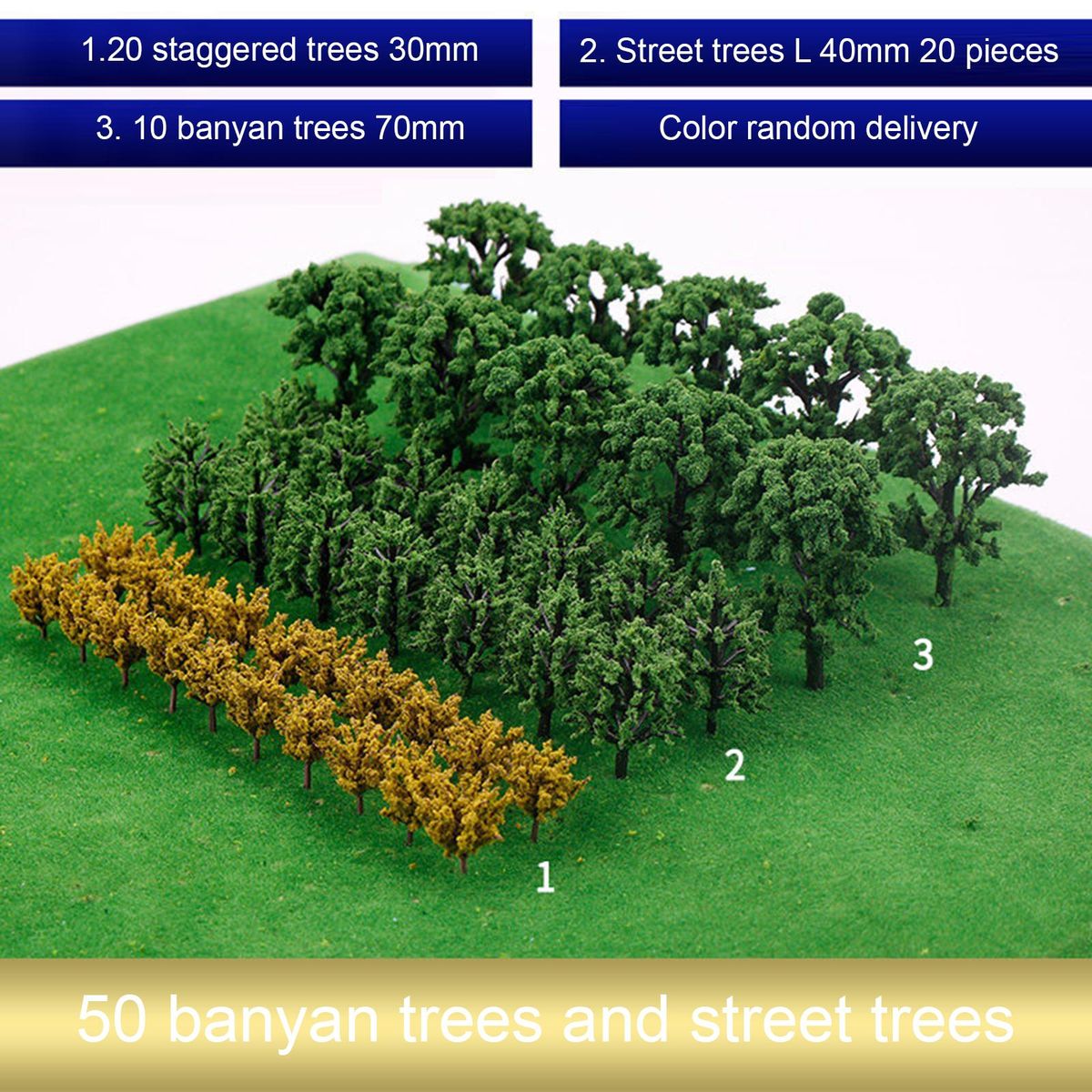 Miniature Leaf Scenery 56ml For  Railroad Garden  Banyan Tree