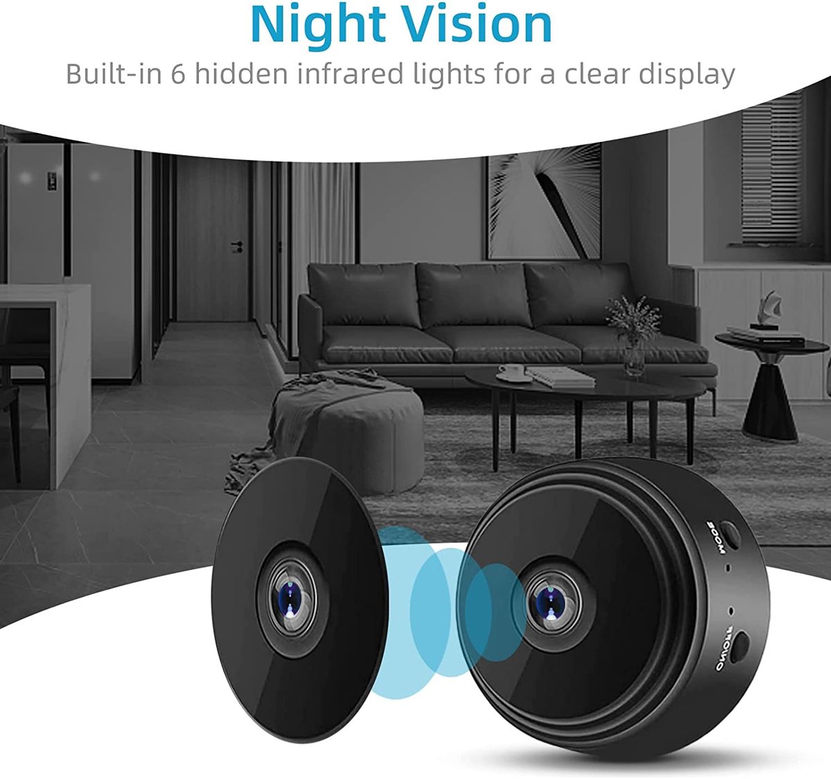 Best Portable Small Hidden WIFI Home Security Video Camera