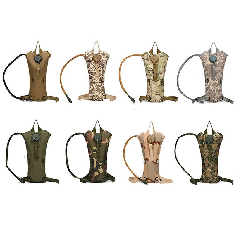 3L Tactical Hydration Backpack Outdoor Drinking Water Bag