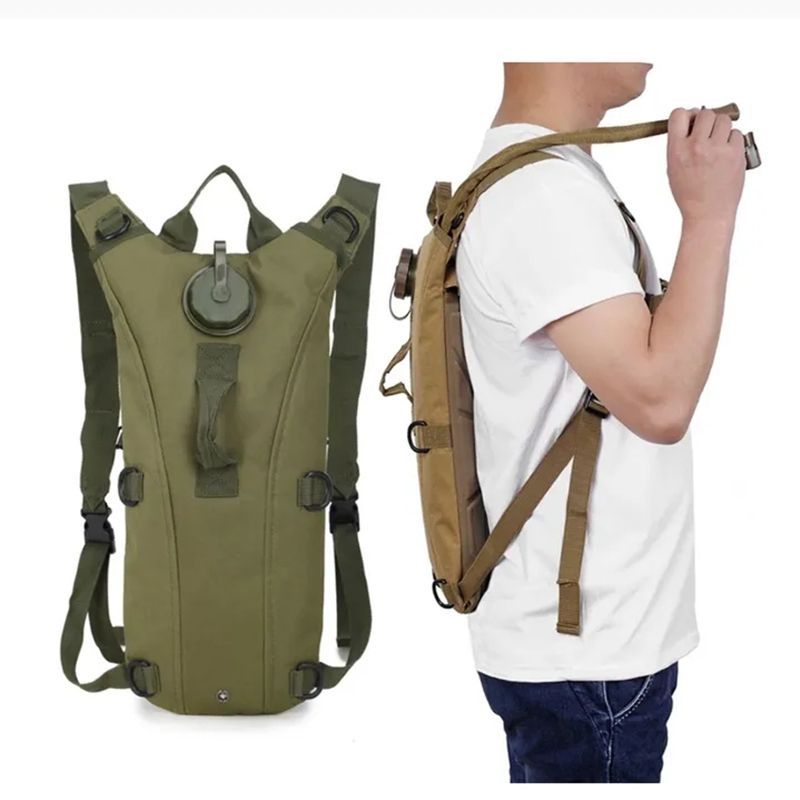 3L Tactical Hydration Backpack Outdoor Drinking Water Bag