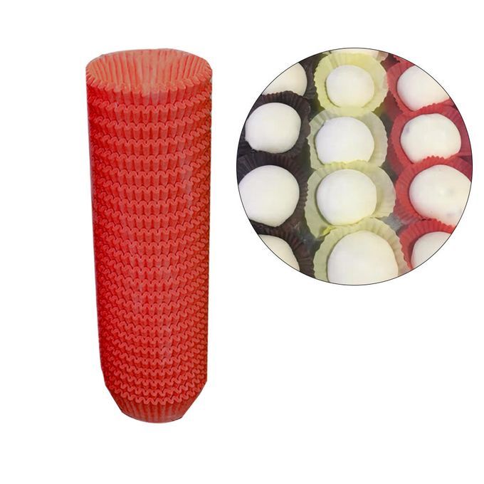 600x Baking Cups Liners Paper Cake Cases For Party Baby Showers Red