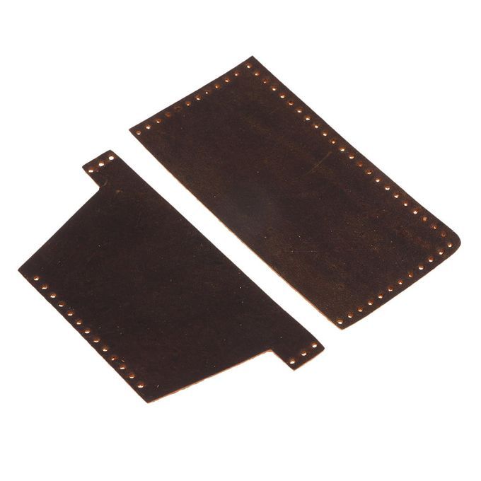 DIY Brown Leather 6 Pockets Wallet Purse Kit Make Your Own Brown