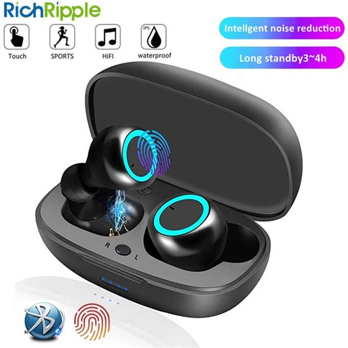 IPX7 Waterproof Deep Bass Earbuds True Wireless Stereo Headphones