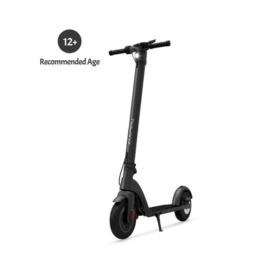 Jetson Knight Electric Scooter-Weight Limit 220 Lb, Ages 12+-Black-8.5” Wheel- Easy Folding Mechanism, LCD Display, Three Speed Modes-15.5 MPH- 15.5 Mi Range-3 Hr Charge Time
