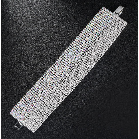 Alloy Fashion Geometric Bracelet - Silver