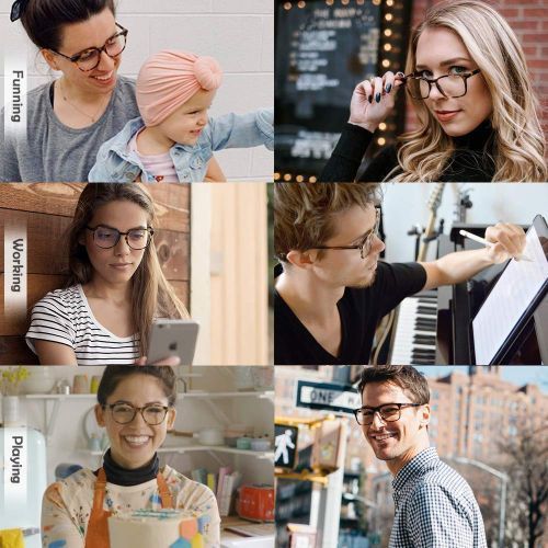 Anti Blue Rays,Anti Blue Light Blocking Glasses,Anti Eyestrain Eyeglasses Computer /Phone Glasses
