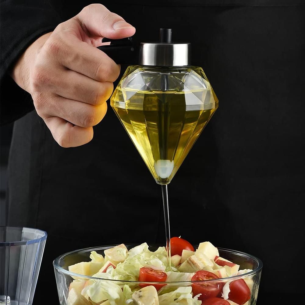 Olive Oil Dispenser Glass , for Kitchen, with Stand