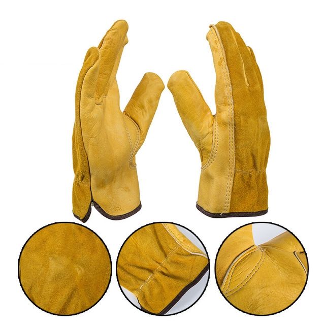 2 Pairs Garden Labor Protection Safety Gloves
