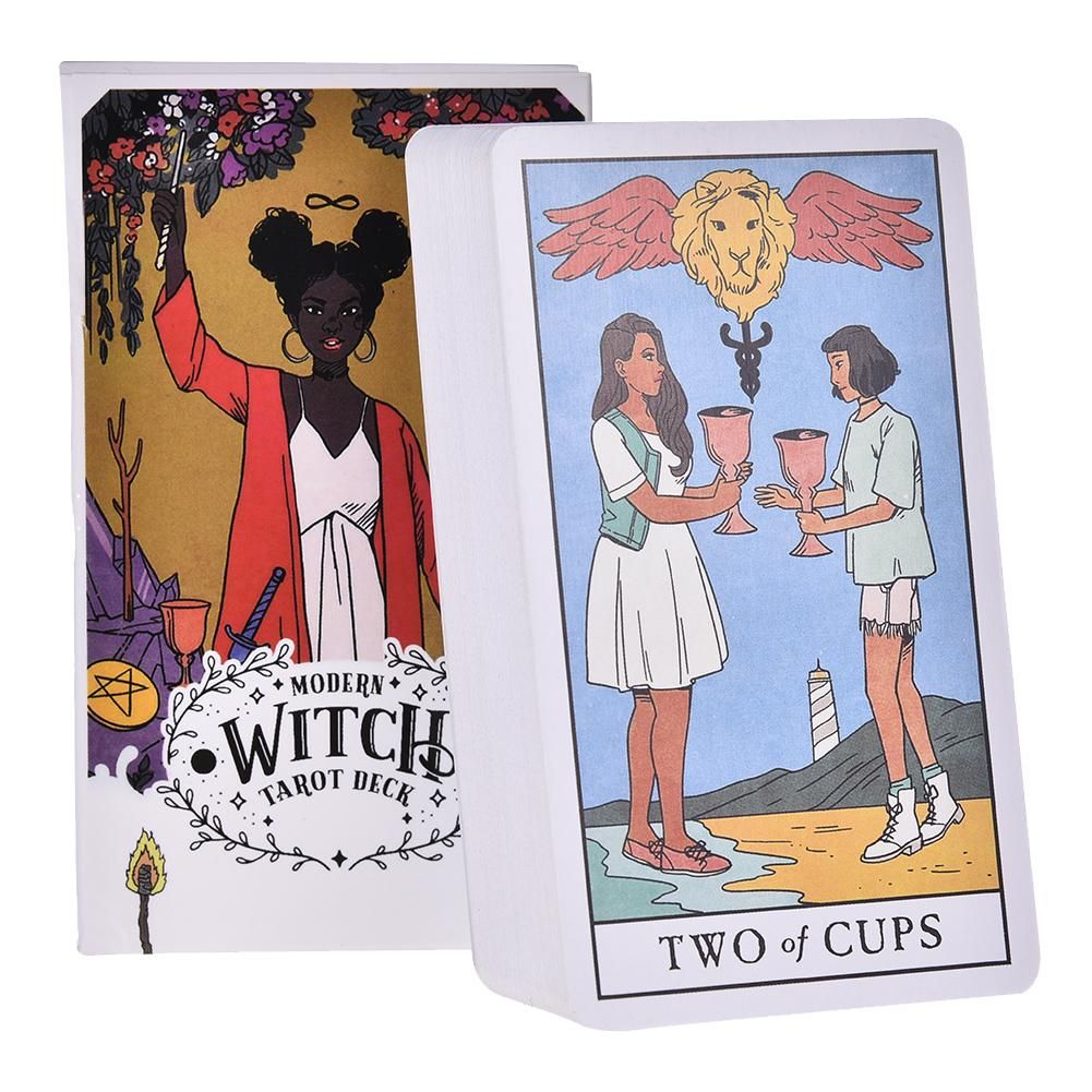 Card Deck HOT! Guidebook Modern The Witch Tarot Card Table