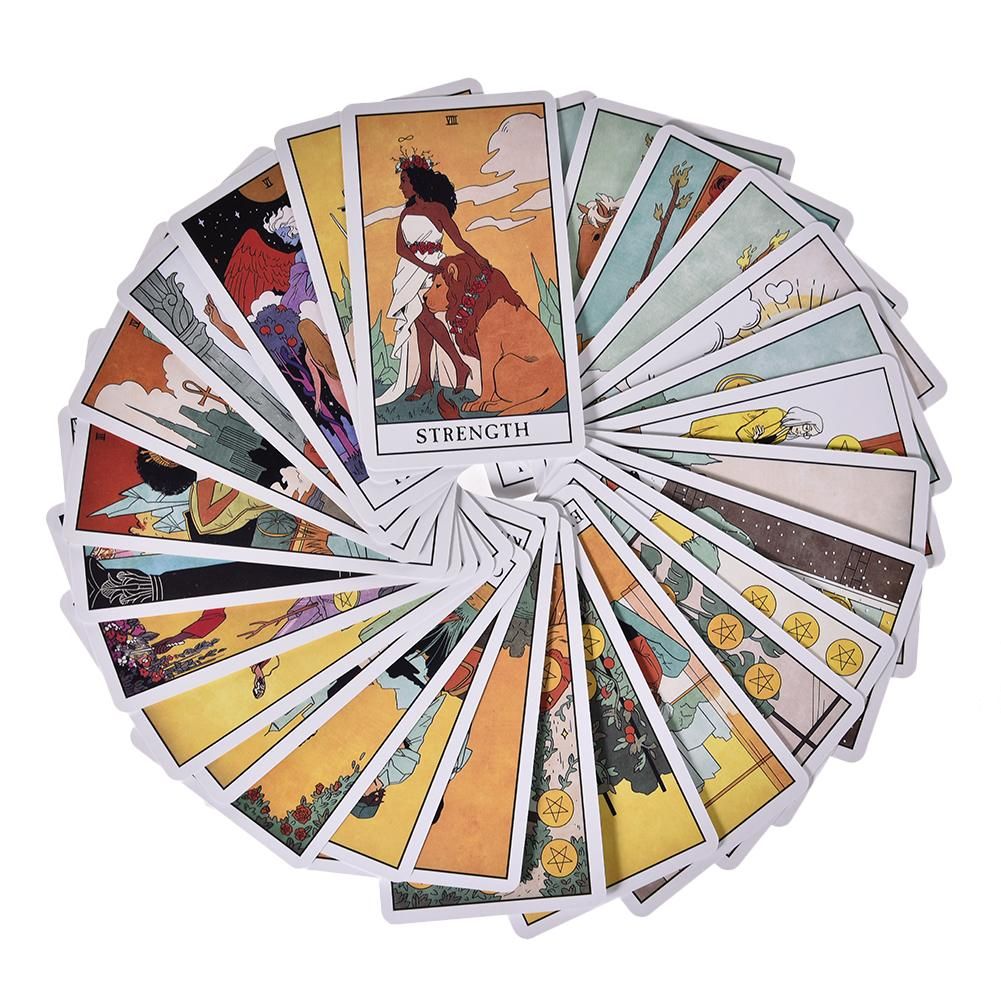 Card Deck HOT! Guidebook Modern The Witch Tarot Card Table