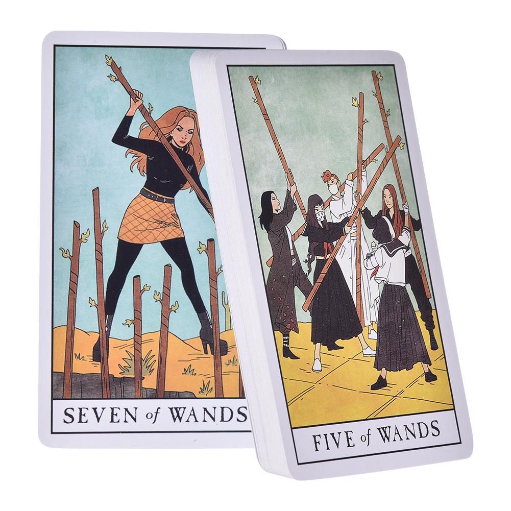Card Deck HOT! Guidebook Modern The Witch Tarot Card Table