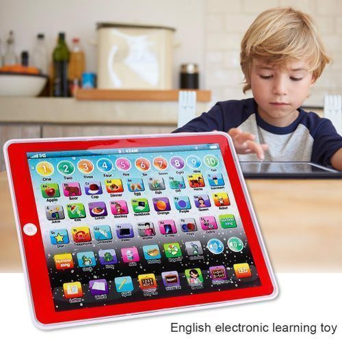 Children Tablet Pad Electronic Preschool English Learning