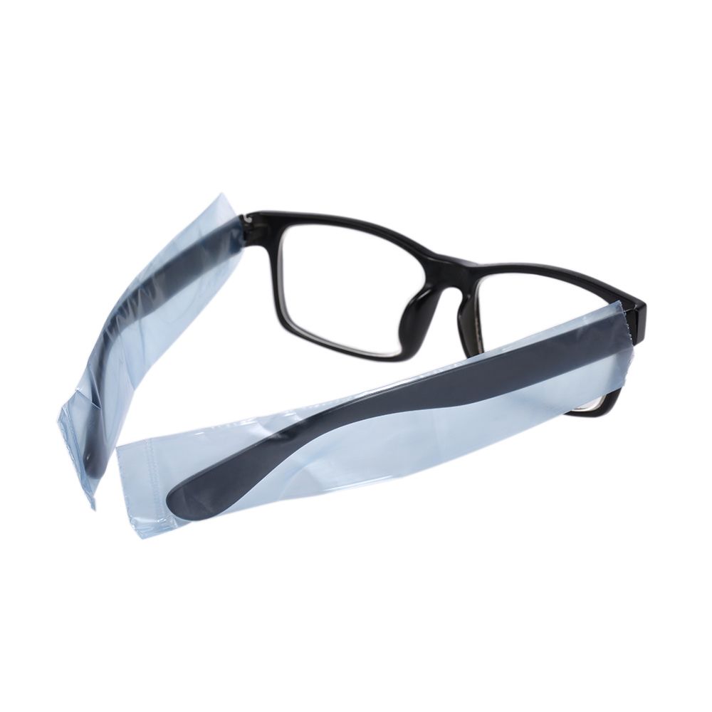 200pcs/box Plastic Disposable Covers For Glasses Legs