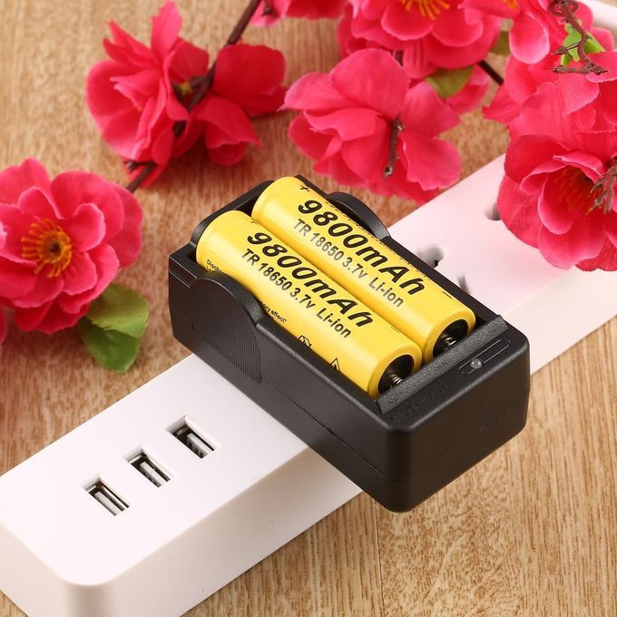 US Plug 186  Li-ion Battery  Harger Travel Wall Home  Harger 110-240V-Black-US