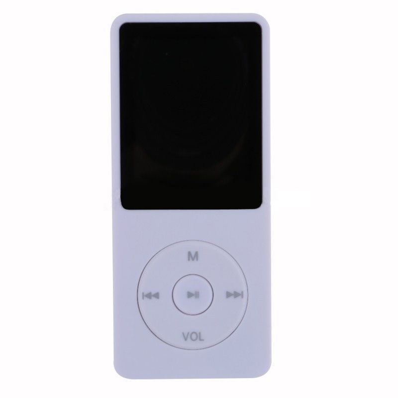 LCD Screen FM Radio Video Games Movie MP3 MP4 Player-White