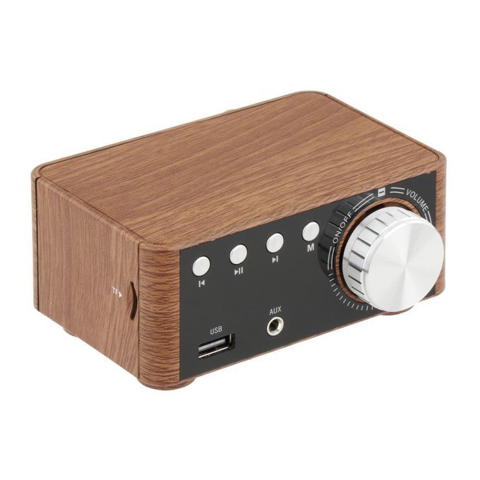Digital 100W Bluetooth 5.0 Power Amplifier Hi-Fi Stereo 2.0 Channel TF