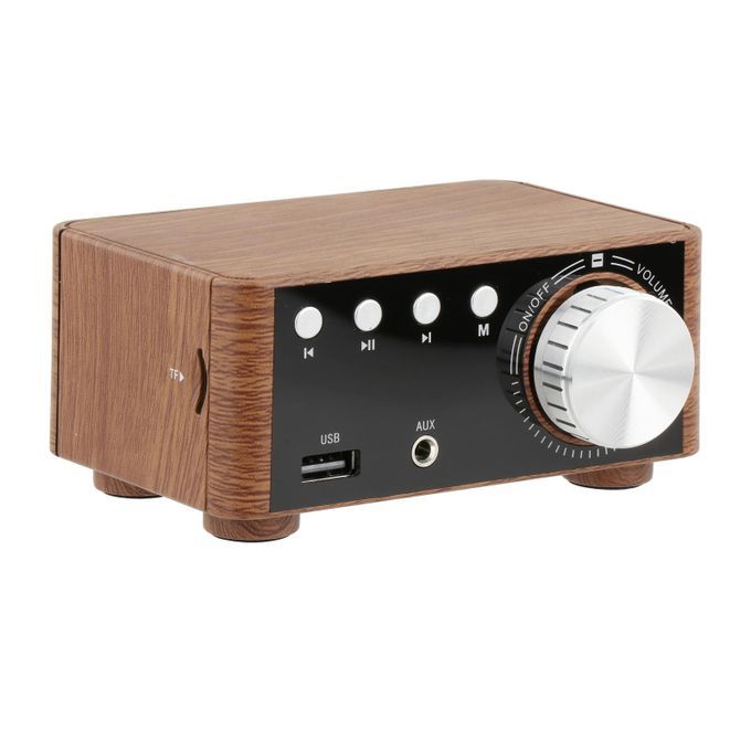 Digital 100W Bluetooth 5.0 Power Amplifier Hi-Fi Stereo 2.0 Channel TF
