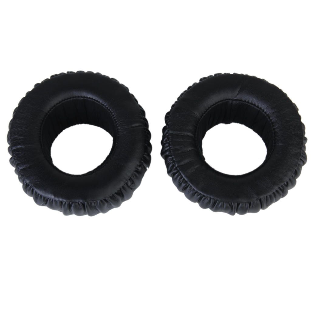 Black Ear Cushion Pads Memory Foam Earpad Replace For SONY MDR-XB500