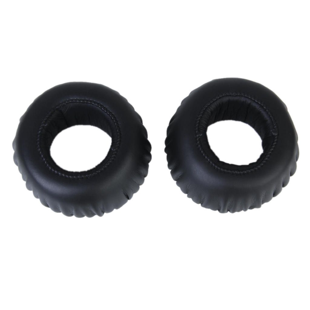 Black Ear Cushion Pads Memory Foam Earpad Replace For SONY MDR-XB500
