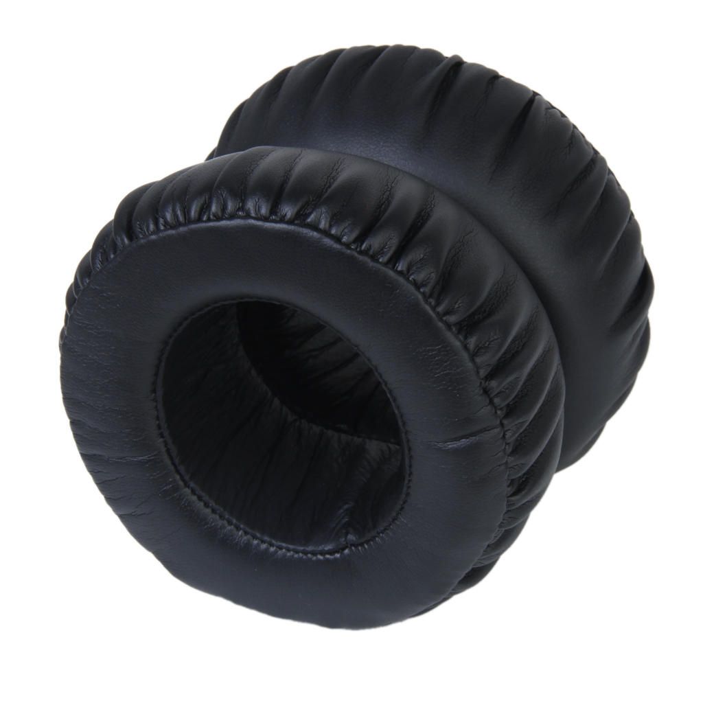 Black Ear Cushion Pads Memory Foam Earpad Replace For SONY MDR-XB500