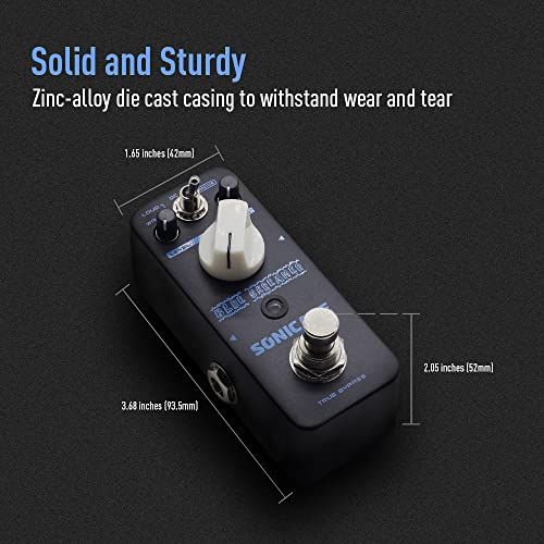 SONICAKE Overdrive Pedal Overdrive Guitar Pedal Guitar Effec