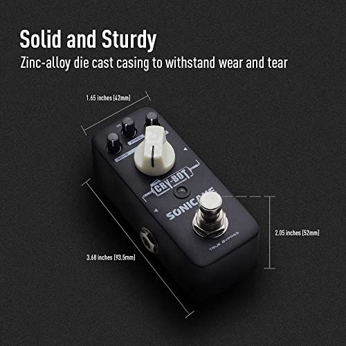 SONICAKE Auto Wah Pedal Auto Wah Guitar Pedal Guitar Effect