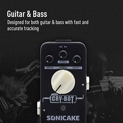 SONICAKE Auto Wah Pedal Auto Wah Guitar Pedal Guitar Effect