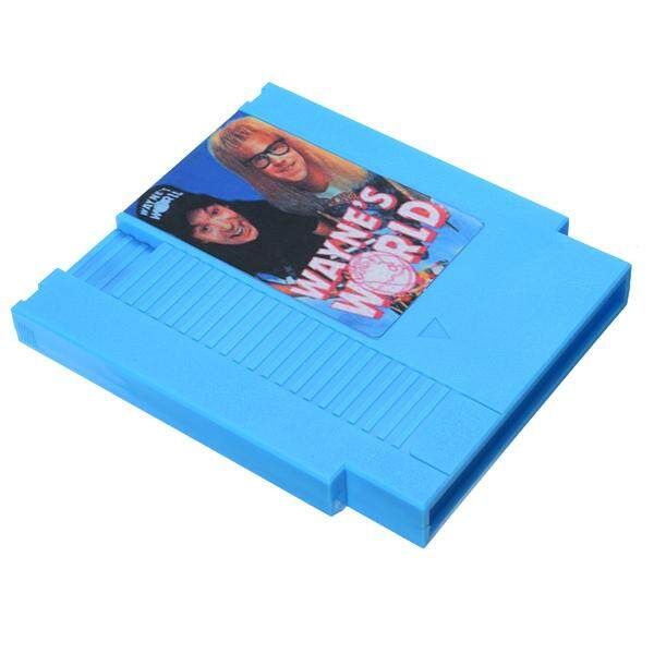 Wayne's World 72 Pin 8 Bit Game Card Cartridge