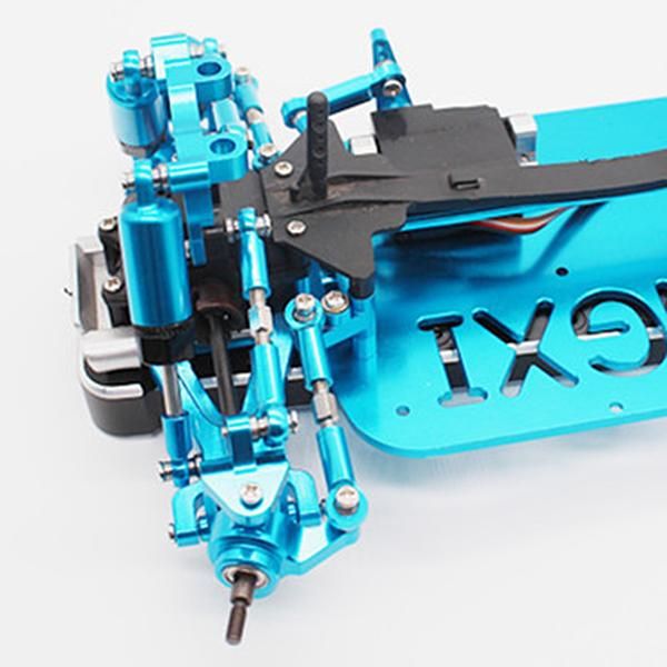 For WLtoys 1/18 RC Car K929 A959 A969 A979 K929 A959-B Upgrade Parts Metal 25T Steering Servo Horn Arm + Metal Servo Rudder Rod