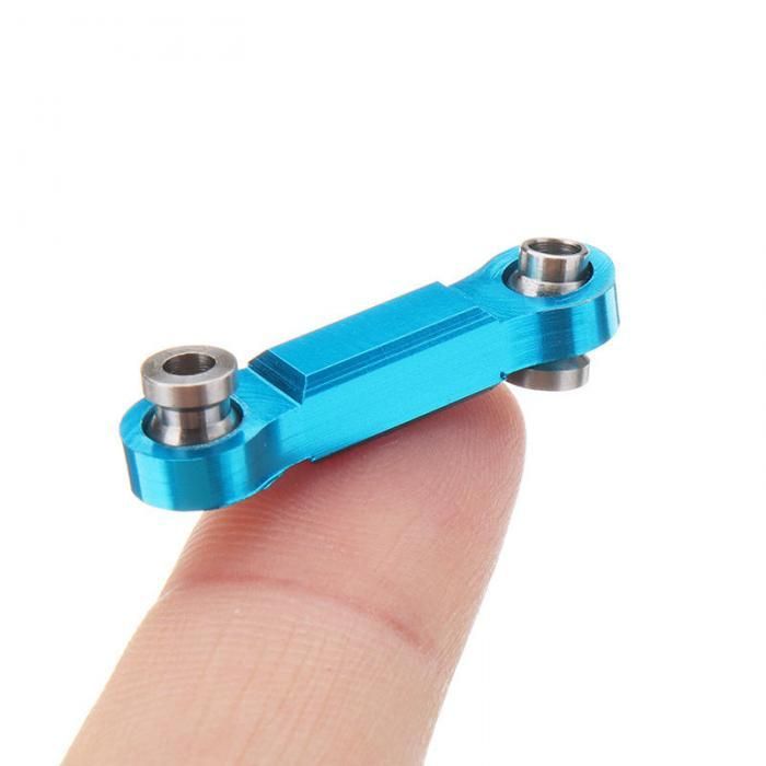 For WLtoys 1/18 RC Car K929 A959 A969 A979 K929 A959-B Upgrade Parts Metal 25T Steering Servo Horn Arm + Metal Servo Rudder Rod