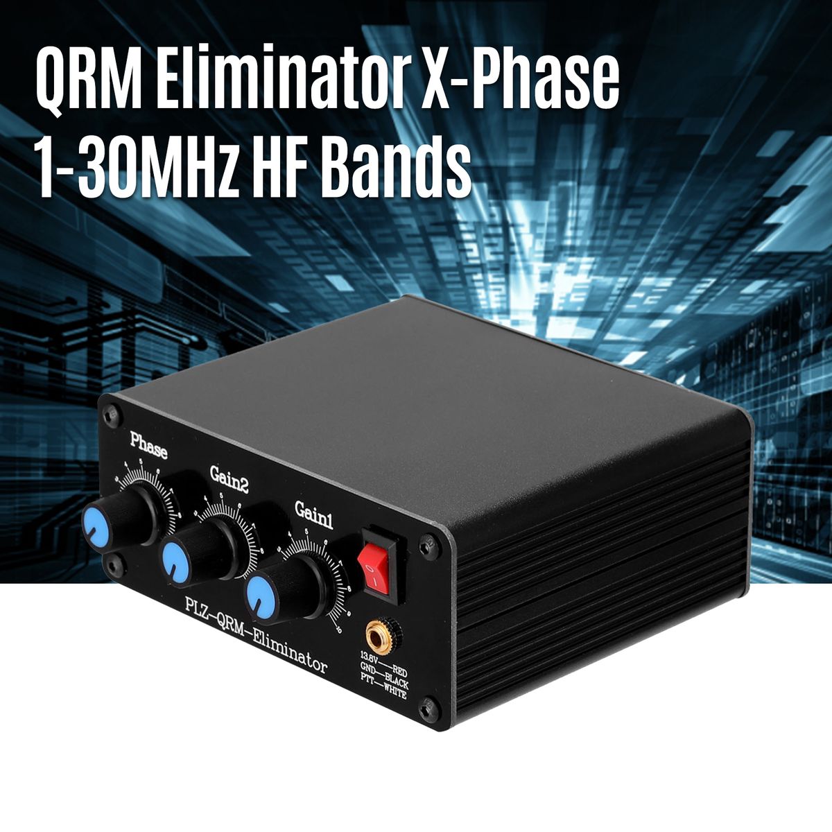 QRM Eliminator X-Phase 1-30MHz HF Bands Phase/ Two Gains
