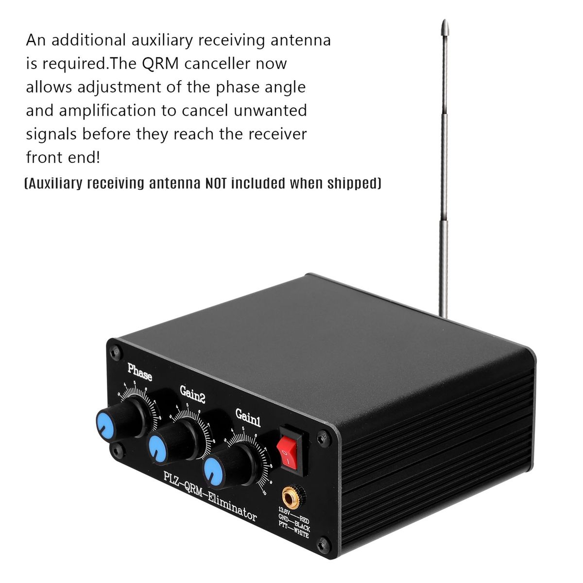 QRM Eliminator X-Phase 1-30MHz HF Bands Phase/ Two Gains