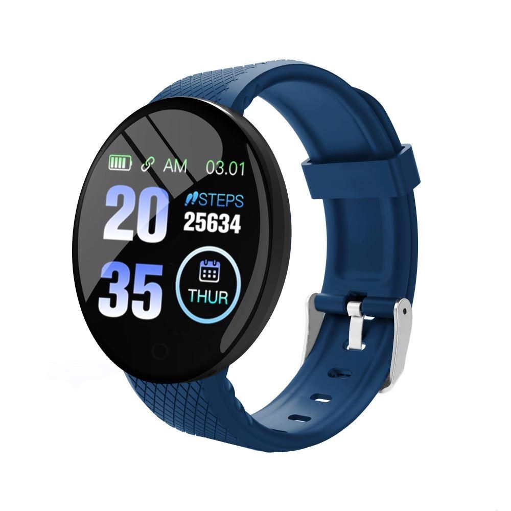 D18 1.3in Intelligent Watch Sports Waterproof Smartwatch Heart Rate Sleep Monitoring Sedentary Remind Wristband