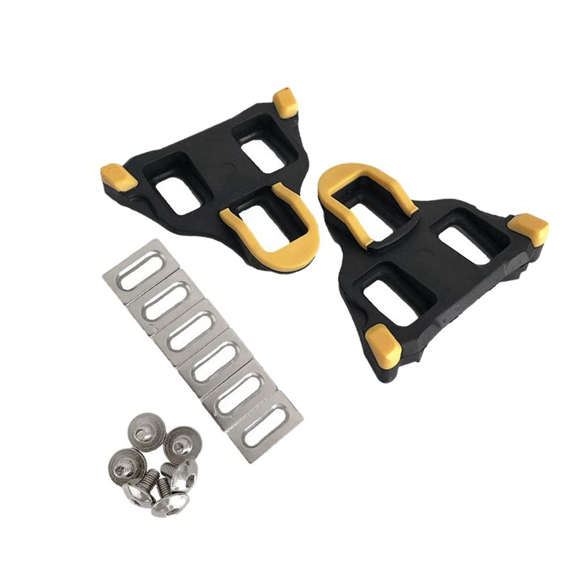 New-road Bike Cleats 6 Degree Float Self-locking C