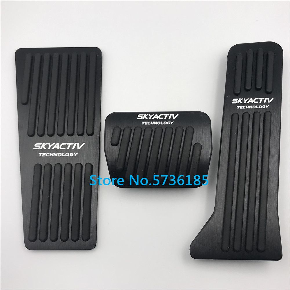 Car Foot Pedal Brake Pedal Cover For Mazda 2 3 BL BM 6 GH GJ CX-5 CX5 CX 5 CX3 CX7 CX9