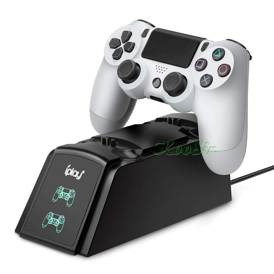 PS4 Controller Charger DualSense Charging Dock Station PS4 Dual USB Handle Fast 5V