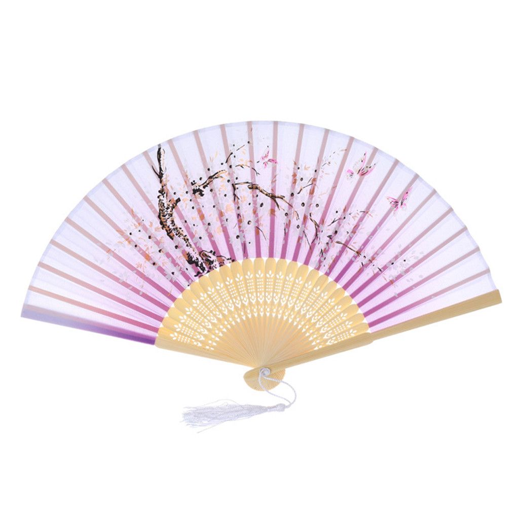 Grinding Ancient Folding Wind For Wedding Fan Bamboo Fan Fan Chinese Japanese Folding Gift Y46 Church