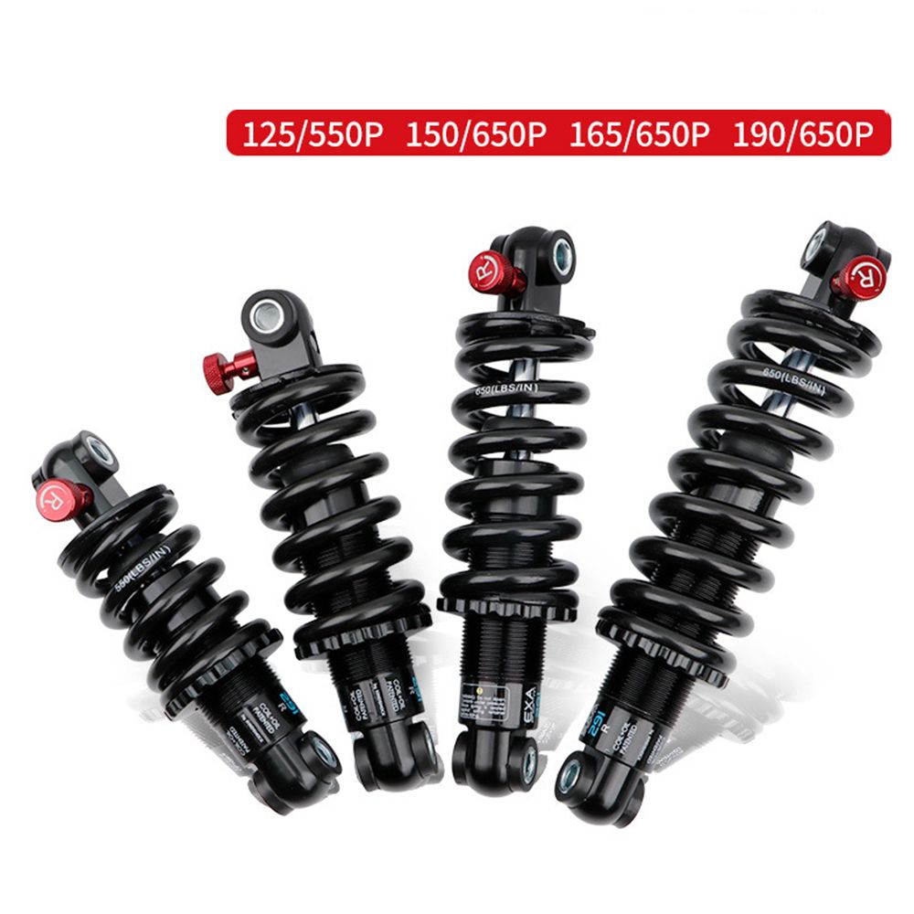 Adjustable Damping Hydraulic Rear Shocks 125/150/165/190 For MTB/E-Bike/Scoters Downhill