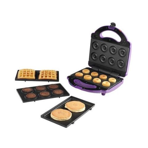 4-in-1 Cake Shop--Doughnut/Cupcake/Waffle/Pie Maker