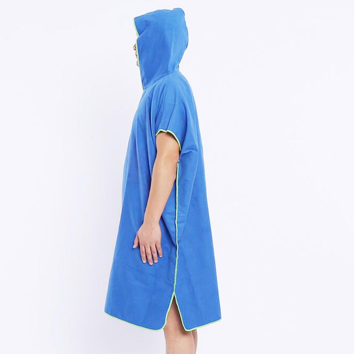 Surf Poncho Changing Robe, Adult Fast Dry Light Blue