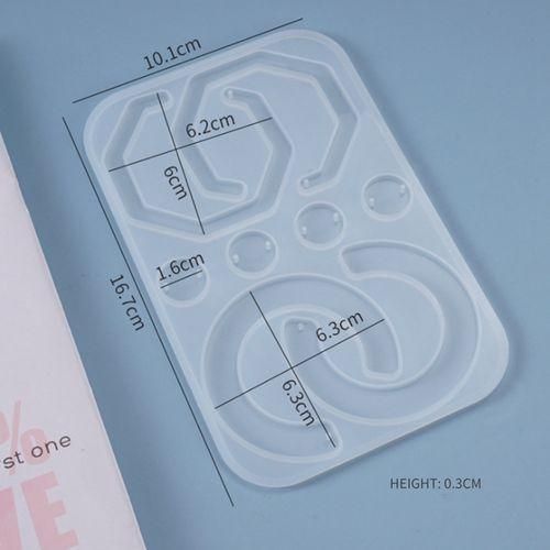 Silicone Earring Mold, Earring Resin Mold, Jewelry Making